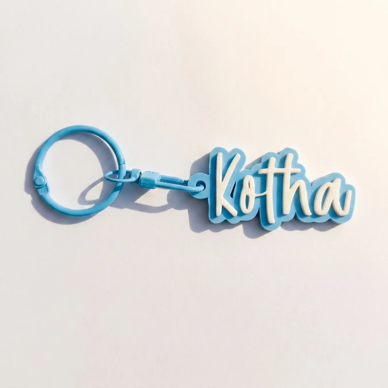 Happy Custom Keychain