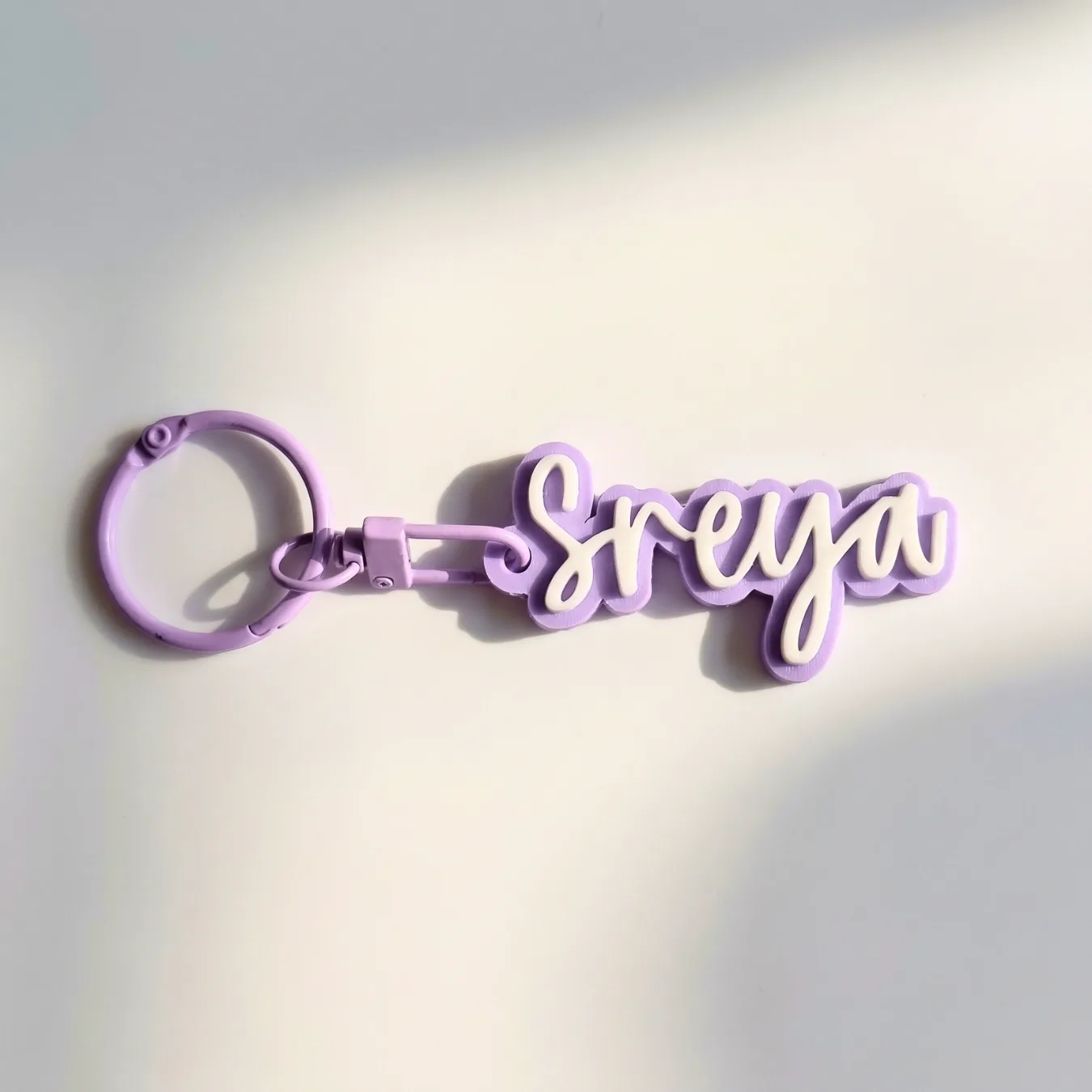 Happy Custom Keychain