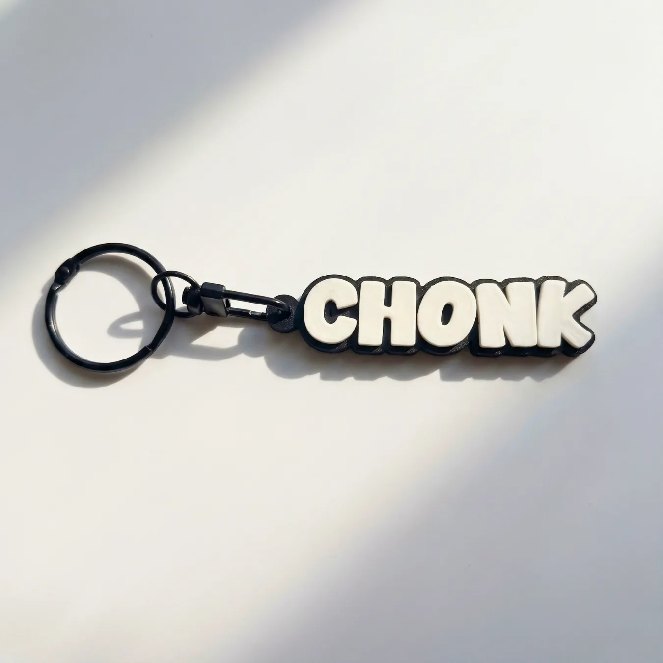 Chonk Custom Keychain