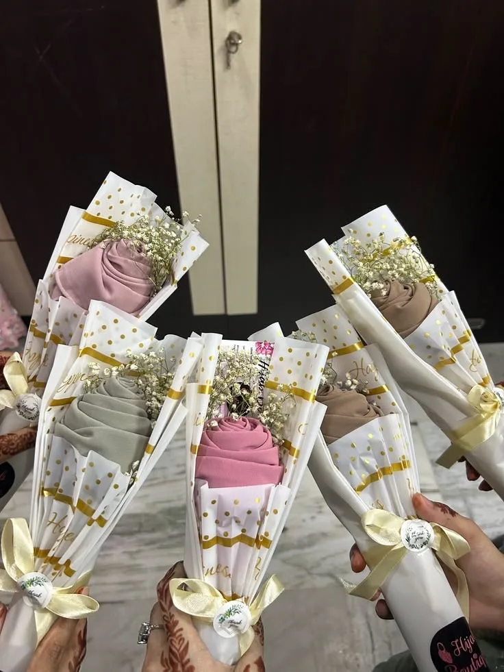 Hijab bouquet💗