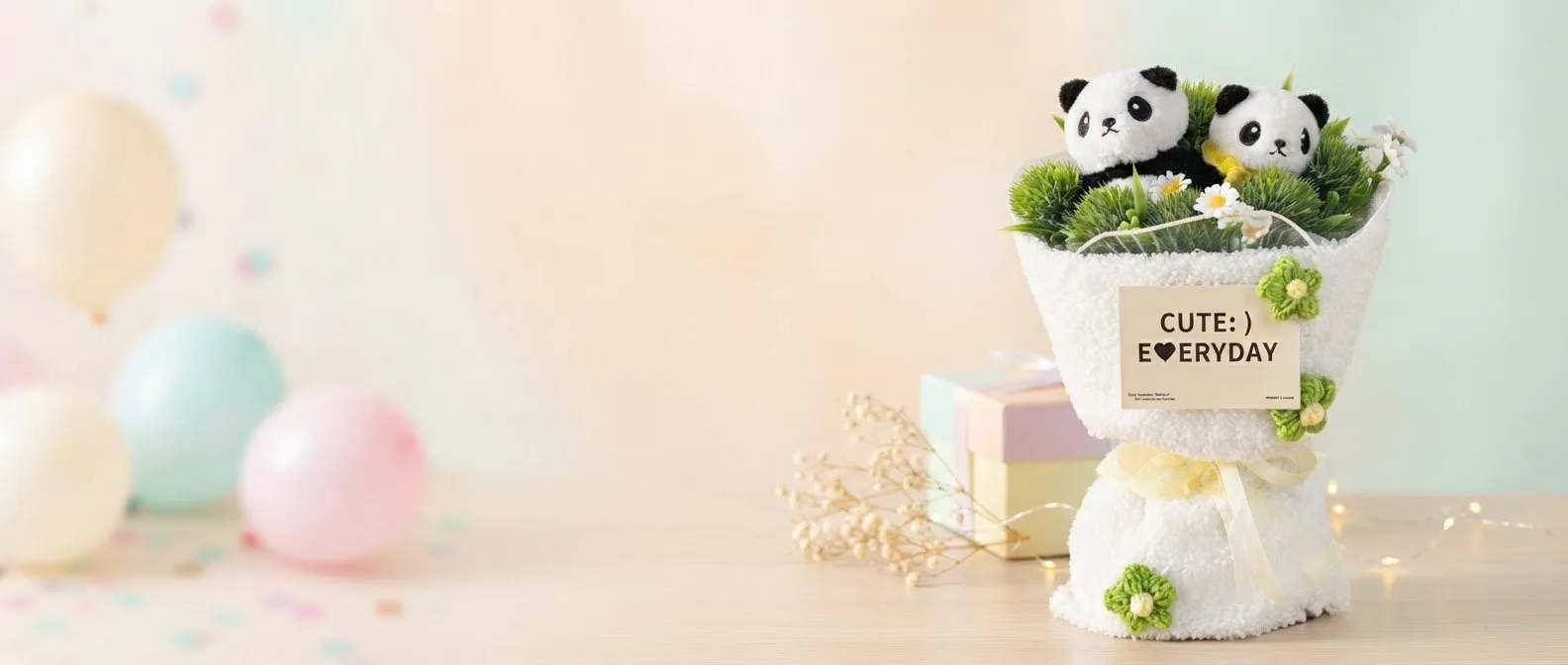 Panda Bouquet