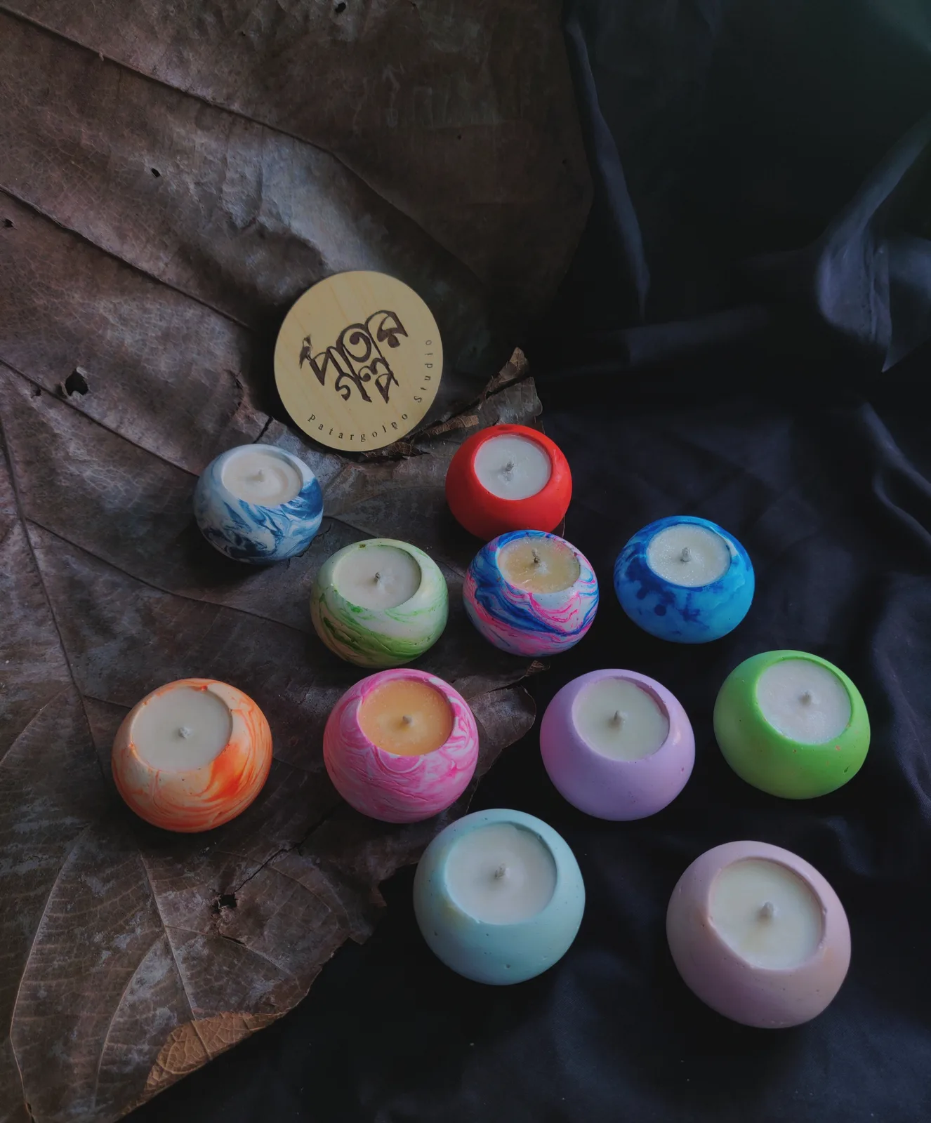 Mini candles - 3 pieces set