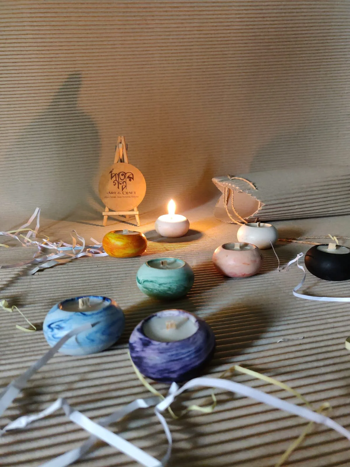 Mini candles - 3 pieces set