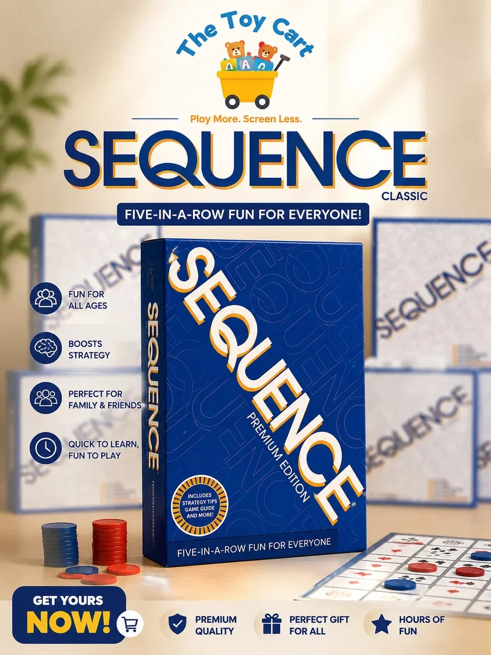 Sequence Board Game